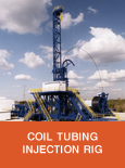 Coil Tubing Injection Rig